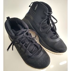 Under Armour Steph Curry IV Basketball Shoes Black 2.5Y | Youth Kids Sneakers